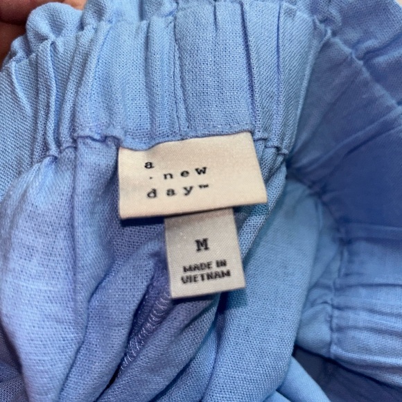 a new day Women's High Waist Shorts - Light Blue - Picture 2 of 2